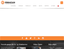 Tablet Screenshot of ermaksan.com.tr